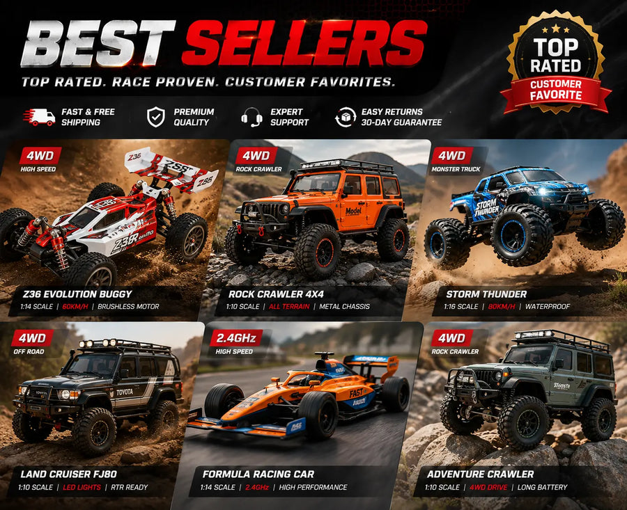 Under $150 RC Cars | Top Rated Picks - Random Recon