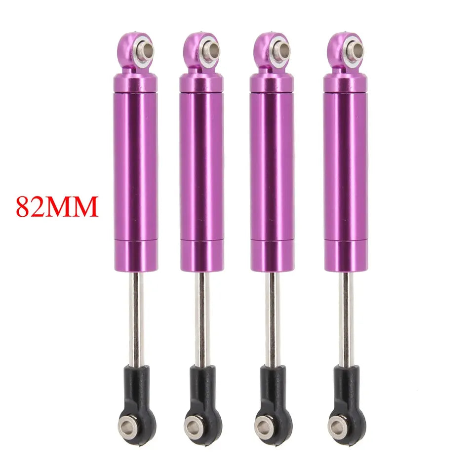NEEBRC RC Car Shock Absorber Built in Spring 82mm Damper for 1/10 RC Crawler Traxxas TRX-4 Axial Scx10 90046 MST WPL MN Parts