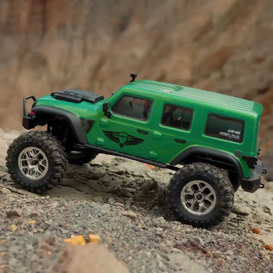 HOBBY PLUS KRATOS V2 CR18P Metal Climbing Car RTR 1/18 RC Electric Model Car Rock Crawler Indoor Use Original Box Adult