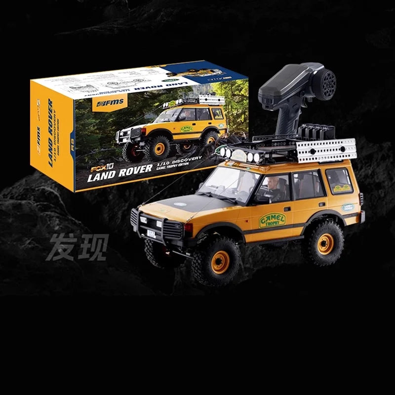 FMS FCX10 1/10 Camel Cup Realistic RC Rock Crawler Electric Off Road All Terrain Professional Hobby Collectible Simulation Vehic