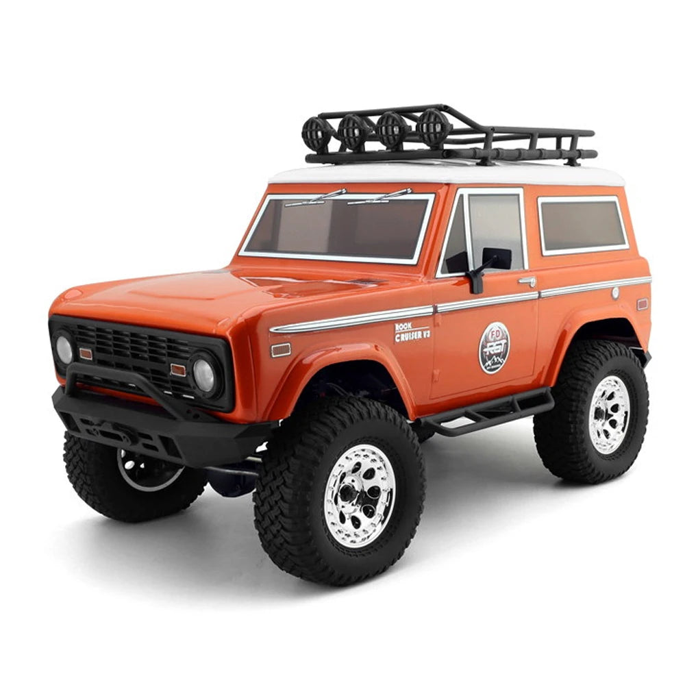 New RGT 1/10 136100V3-FD 4WD Simulation Crawler Cars Rock Buggy RC Remote Control Off-road Vehicle Kids Adult Toy Car Gifts