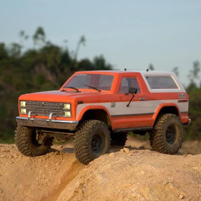 Hot 1/10 CROSSRC AT4 PRO 4WD RC EMO Professional Crawler Car Remote Control Off-road Two-Speed Climbing Vehicle Toy Model Gifts