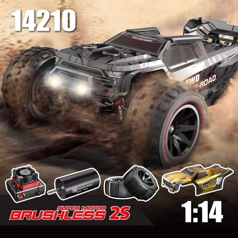 MJX Hyper Go 14210 1:14 4WD Brushless RC Truggy – 55 km/h High-Speed Off-Road Car