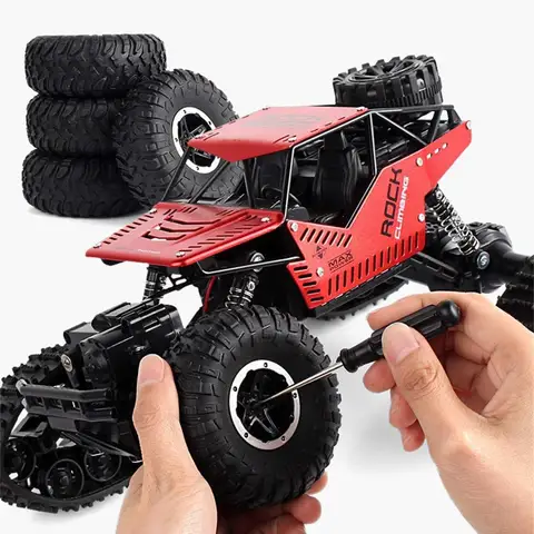 1:10 Scale Metal RC Crawler W2077 | 4WD Off-Road Rock Crawler