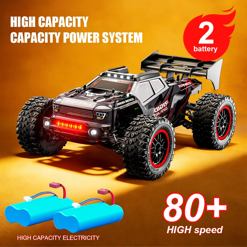 ZNLYRION RC Car Truck SG316MAX High Speed Brushless Full Metal Gear Differential 2.4Ghz 300M Remote Distance LED Headlight Big Foot RC Car For Adult Hobby