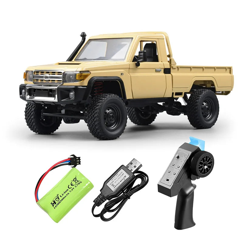 Mangniu MN82 Land Cruiser LC79 4WD Off-Road 2.4G Full-Scale RTR RC Rock Crawler Pickup Truck 1/12 Scale Adult Hobby Toy