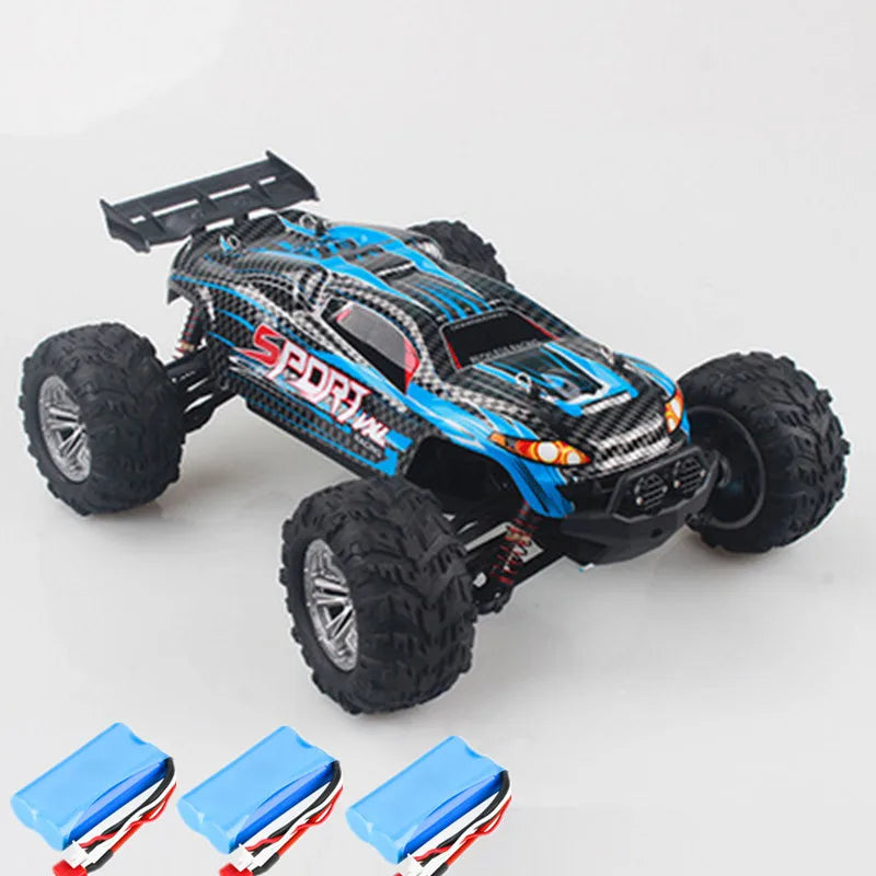 60KM/H Racing Off-Road All Terrain Four-Wheel Drive Remote Control Car 1:10 Big Feet Big Power Anti-skid RC Car Adult Kids Toy