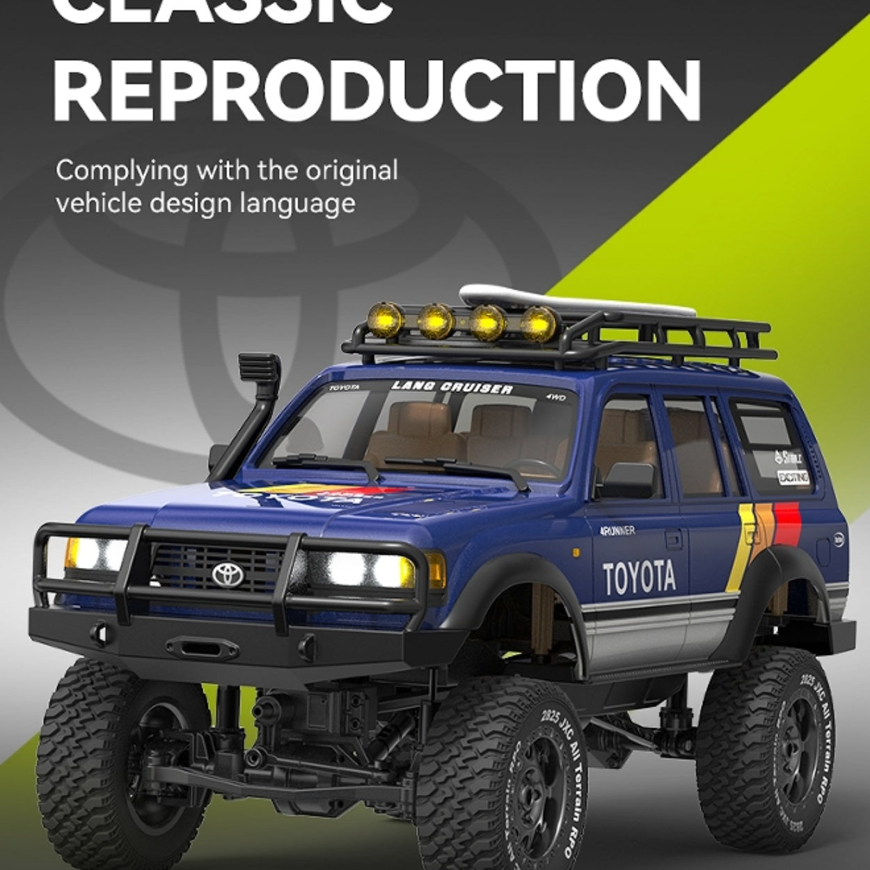 NEW SJY-JXC5826 1/12 Scale RC Car Adventurer Professional Climbing 4x4 Electric Off-road Vehicle Metal Construction 60m Control