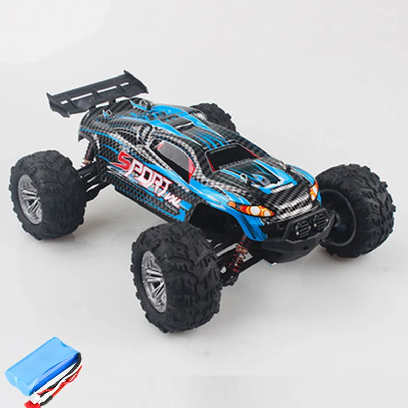 60KM/H Racing Off-Road All Terrain Four-Wheel Drive Remote Control Car 1:10 Big Feet Big Power Anti-skid RC Car Adult Kids Toy