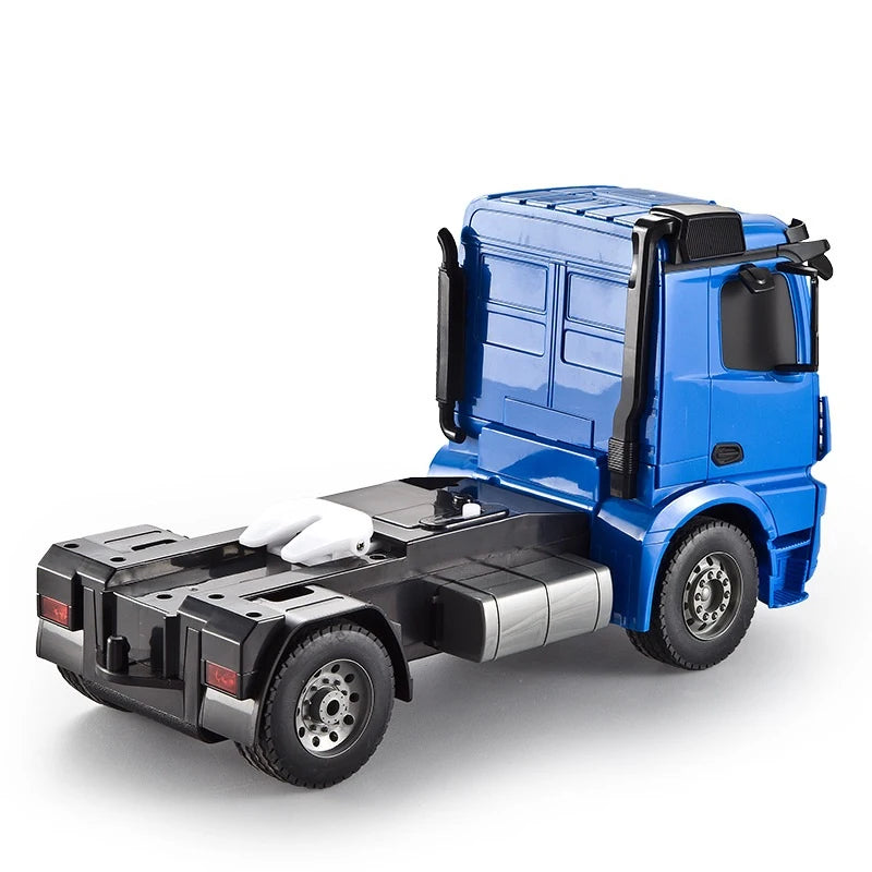RC Dump Truck Electric RC Truck Model 1:20 61CM Fully Automatic Big Flatbed Truck Vehicle Container Transport Truck