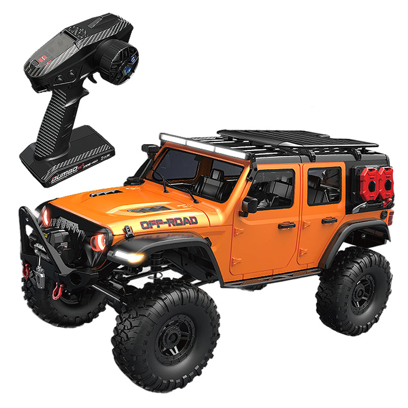HB Toys R1011 R1014 1:10 4WD Wilderness RC Crawler Car Parts 4X4 with Lights Locking Diffs IPX4 2S Li-ion Battery Quick Charge