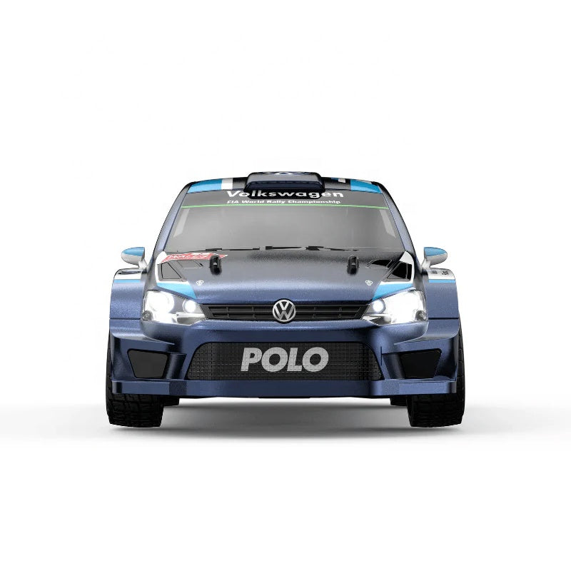 MJX Hyper GO 7304 1/7 Scale Polo R WRC 4WD RC Rally Car 4S Brushless Motor 60km/H Official Licensed for Drifting Fans and Adults