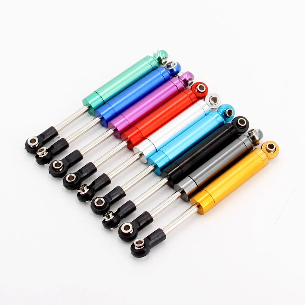 NEEBRC RC Car Shock Absorber Built in Spring 82mm Damper for 1/10 RC Crawler Traxxas TRX-4 Axial Scx10 90046 MST WPL MN Parts
