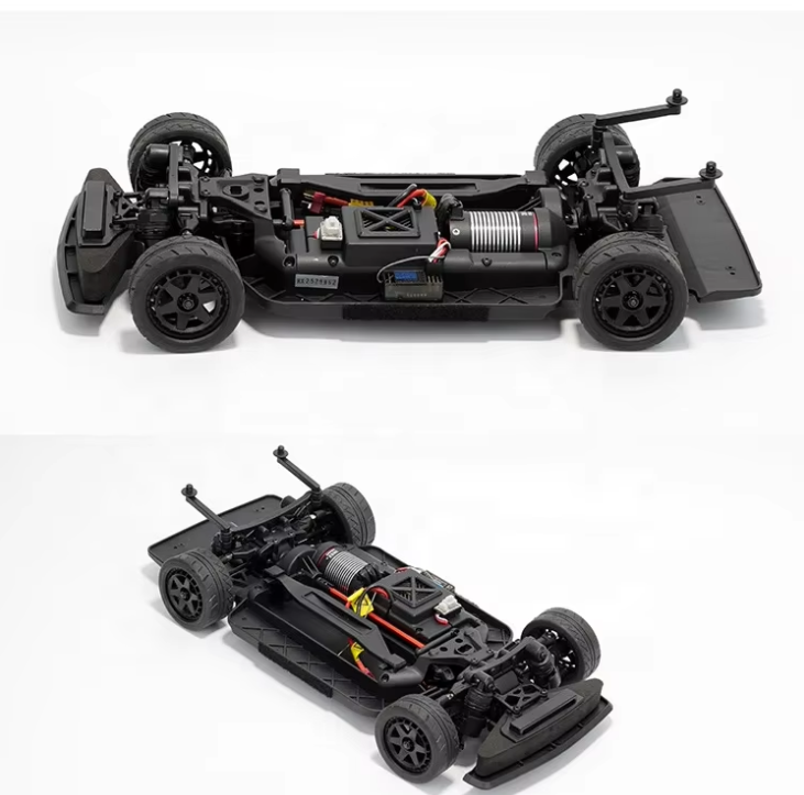 HNR Werewolf H9803 High Speed RC Drift Car 4WD Brushless 1:10 Scale 60A ESC 2S 3S Battery 85KM+ LED Lights Gyro Drifting Tires