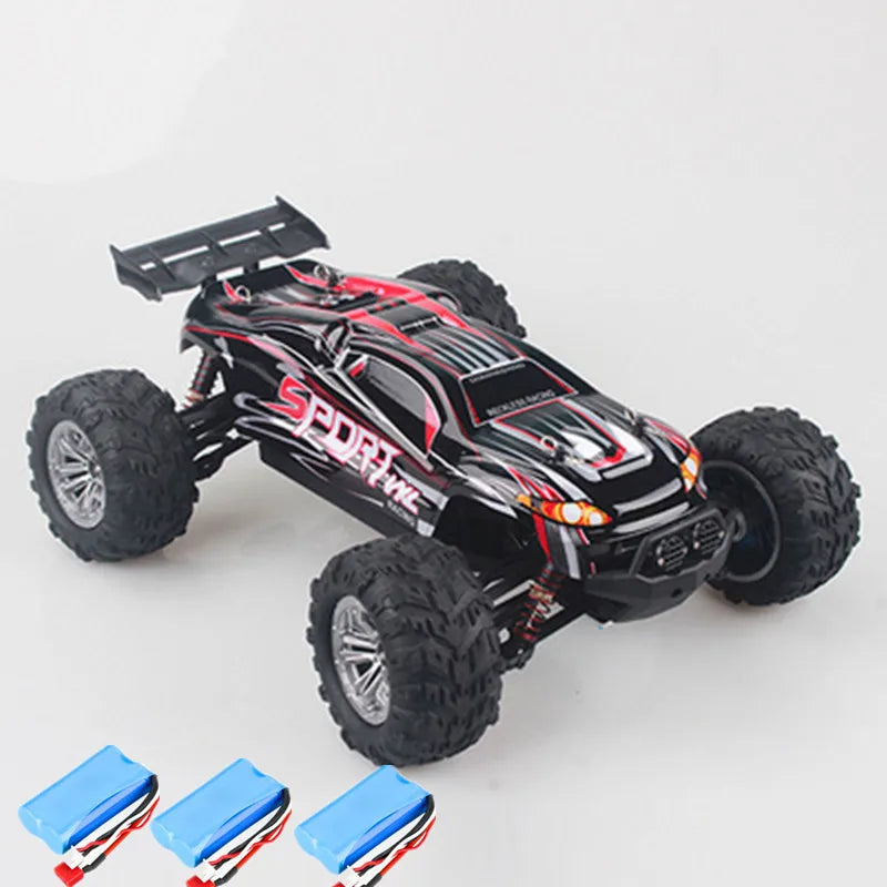 60KM/H Racing Off-Road All Terrain Four-Wheel Drive Remote Control Car 1:10 Big Feet Big Power Anti-skid RC Car Adult Kids Toy
