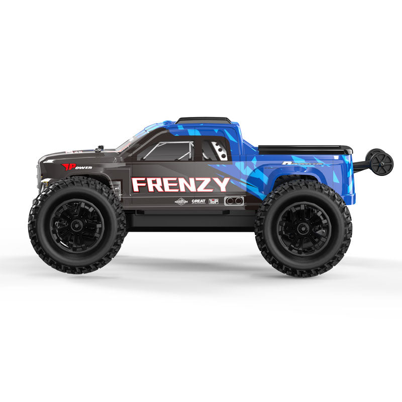HOSHIPLAY N517 Frenzy RC Car Truck 1/12 Scale Brushless 70KM/H High Speed Car Crawler 4WD RC Vehicle Model 2XBattery Version