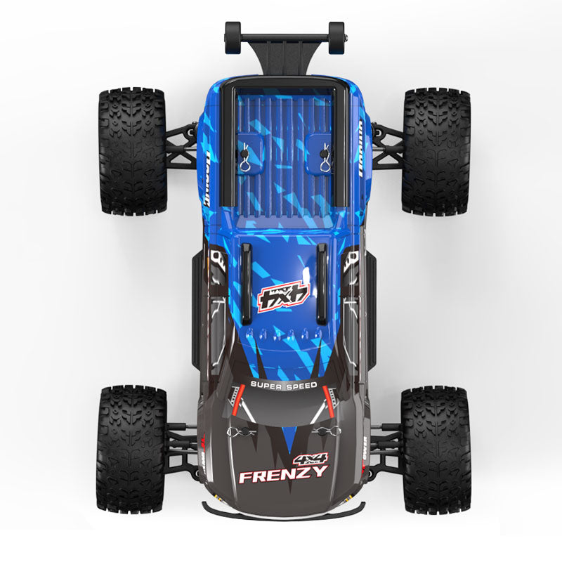 HOSHIPLAY N517 Frenzy RC Car Truck 1/12 Scale Brushless 70KM/H High Speed Car Crawler 4WD RC Vehicle Model 2XBattery Version