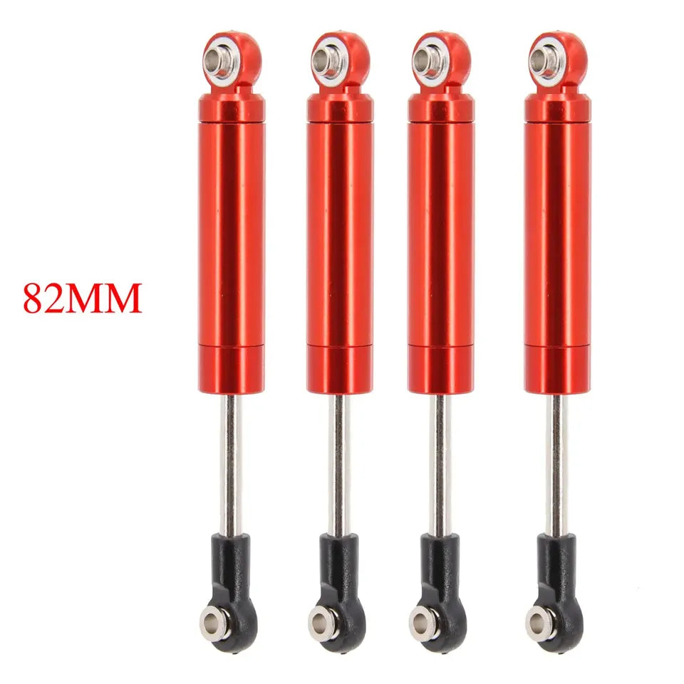 NEEBRC RC Car Shock Absorber Built in Spring 82mm Damper for 1/10 RC Crawler Traxxas TRX-4 Axial Scx10 90046 MST WPL MN Parts