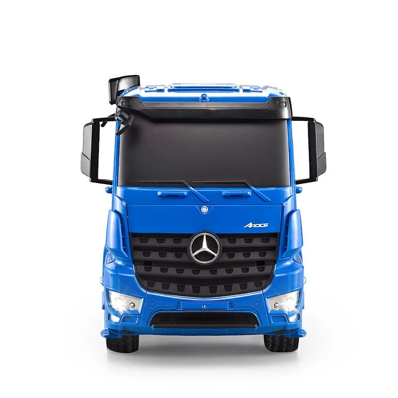 RC Dump Truck Electric RC Truck Model 1:20 61CM Fully Automatic Big Flatbed Truck Vehicle Container Transport Truck
