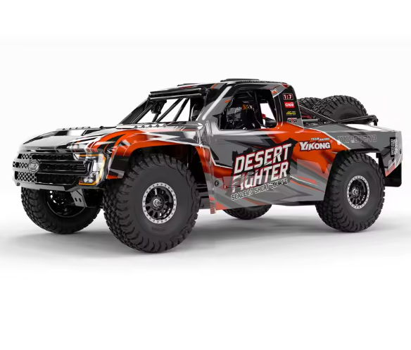 Yikong Yk4072 1/7 Df7 V3 Desert Short Truck on Road 6s Brushless 4wd Remote Control Model Toy Metal USB Cable Birthday Gift