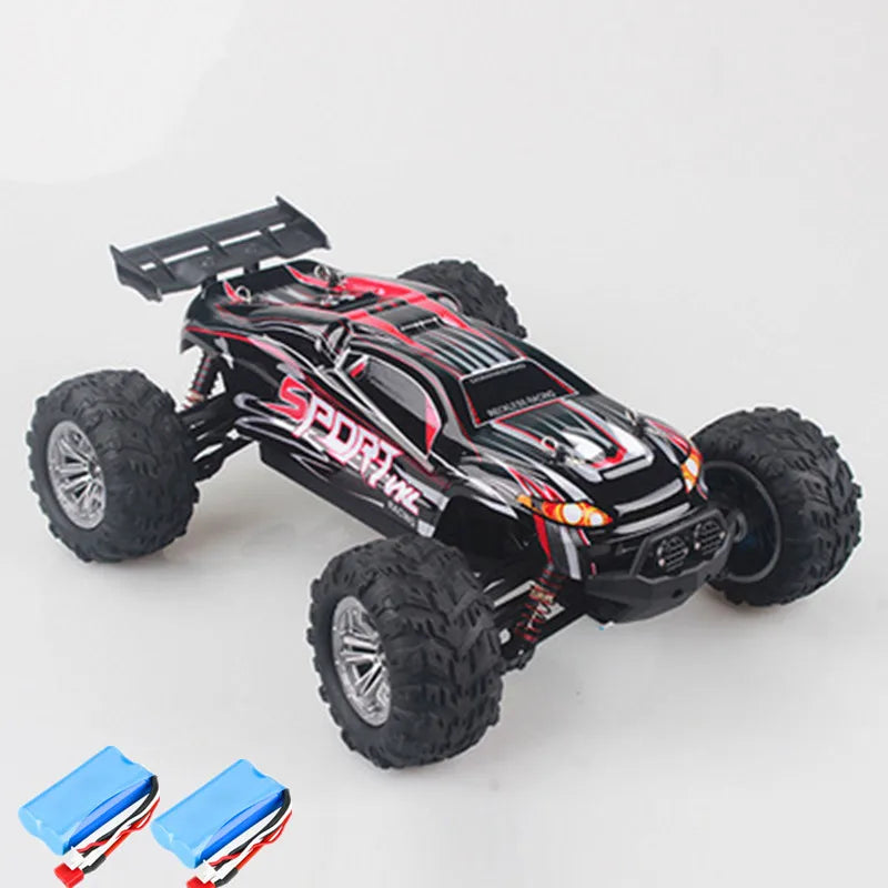 60KM/H Racing Off-Road All Terrain Four-Wheel Drive Remote Control Car 1:10 Big Feet Big Power Anti-skid RC Car Adult Kids Toy