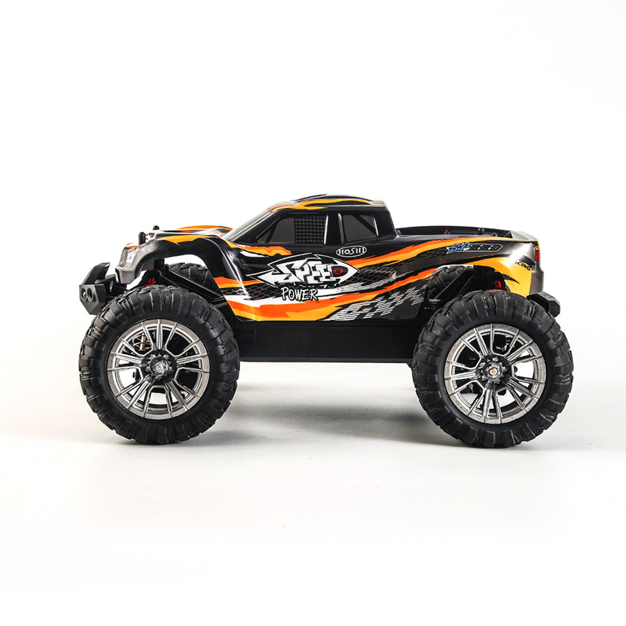 NEWEST HOSHI N416 1/16 High Speed Truck 4WD 36KM/H Supersonic Monster Truck Off-Road Vehicle Orange Color 2XBATTERY Version