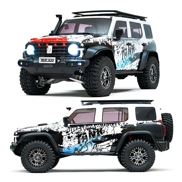 Traction Hobby GWM Tank 300 1/8 Scale 4WD RC Rock Crawler RTR | Random Recon RC