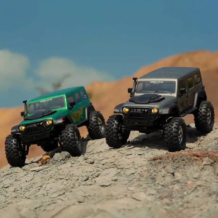 HOBBY PLUS KRATOS V2 CR18P Metal Climbing Car RTR 1/18 RC Electric Model Car Rock Crawler Indoor Use Original Box Adult