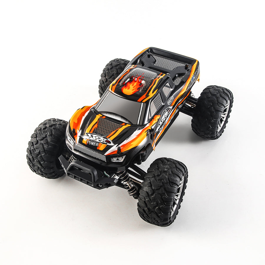 NEWEST HOSHI N416 1/16 High Speed Truck 4WD 36KM/H Supersonic Monster Truck Off-Road Vehicle Orange Color 2XBATTERY Version
