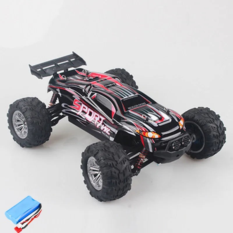 60KM/H Racing Off-Road All Terrain Four-Wheel Drive Remote Control Car 1:10 Big Feet Big Power Anti-skid RC Car Adult Kids Toy