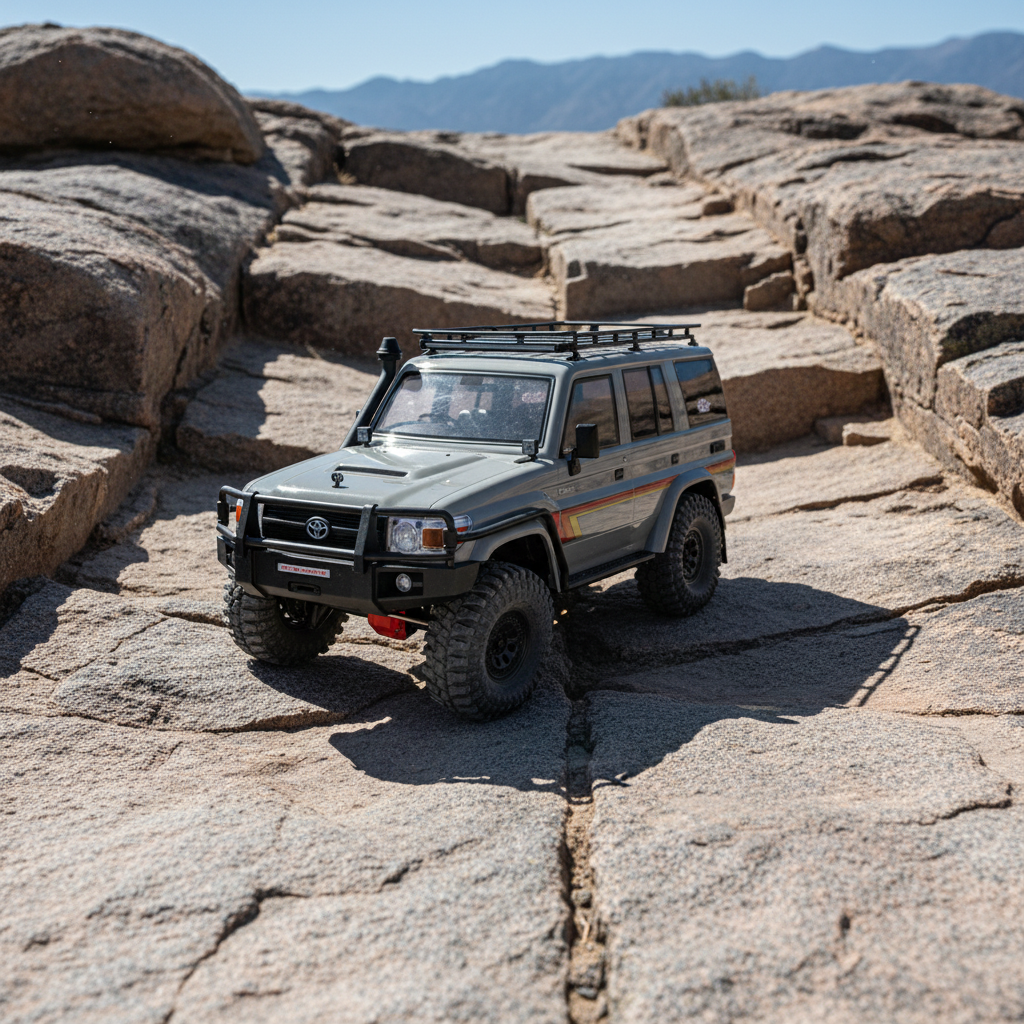 RGT EX86190 RTR 4WD Climbing Car LC76 1/10 2.4G 6CH Rescuer 2S 3S Lights Electric Remote Control RC SUV Car Hobby Car