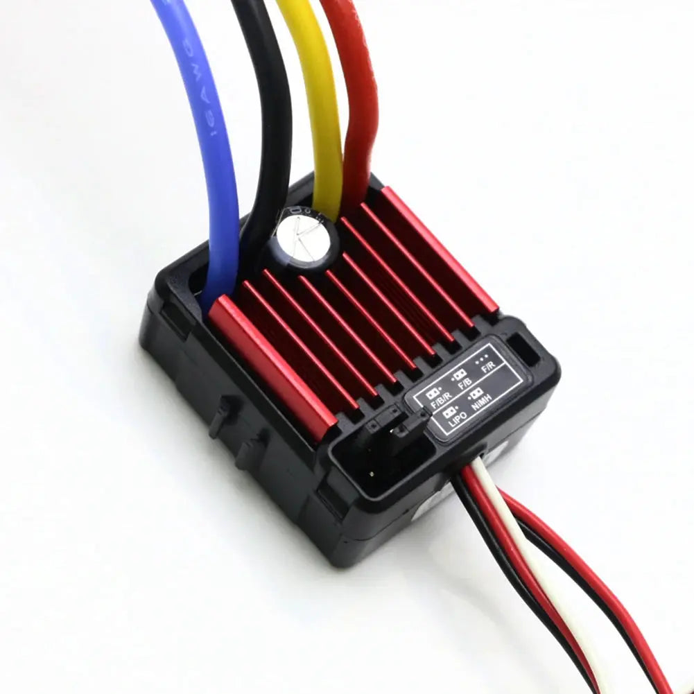 Hobbywing QuicRun 1060 60A Brushed ESC - Waterproof, 1/10 RC Car Random Recon