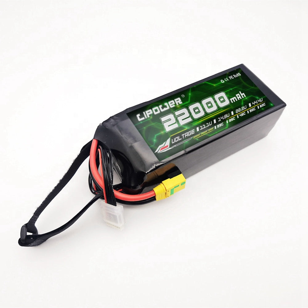 Custom Uav Aircraft Lipo 11.1v 14.8v 7.4v 22.2v 25C 15C 2s 6s 12s 14s Pouch Lithium Polymer Fpv Drone Battery 22000mAh