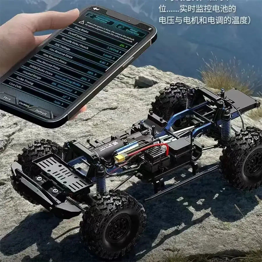 MJX H8E Brushless 1/8 Scale RC Crawler - 4WD, Diff Lock, Hi/Lo Speed - Random Recon