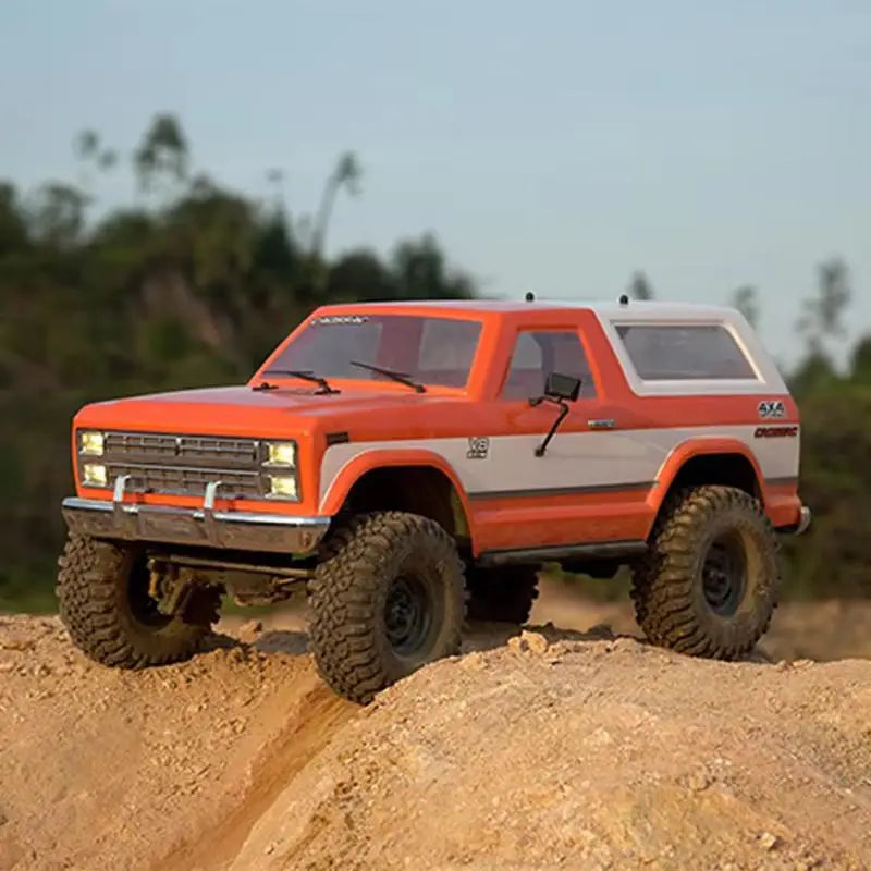 Hot 1/10 CROSSRC AT4 PRO 4WD RC EMO Professional Crawler Car Remote Control Off-road Two-Speed Climbing Vehicle Toy Model Gifts