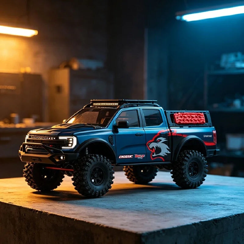 EMO X7 Big Wild Wolf XL4 Big Wild Bear 1/8 RC Car Simulation Dual speed Remote Control Electric Climbing Off road Vehicle Model