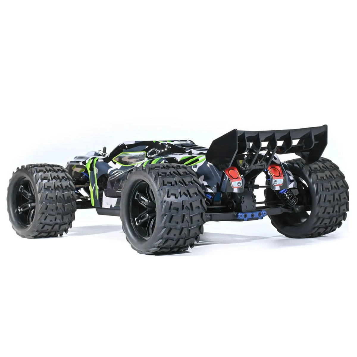 1:8 60-70KM/H High Speed VRX RH818 RC Car Radio Controlled Electric Racing Truck 4WD Model Vehicle PVC Body Rear Wing Hobby Toy