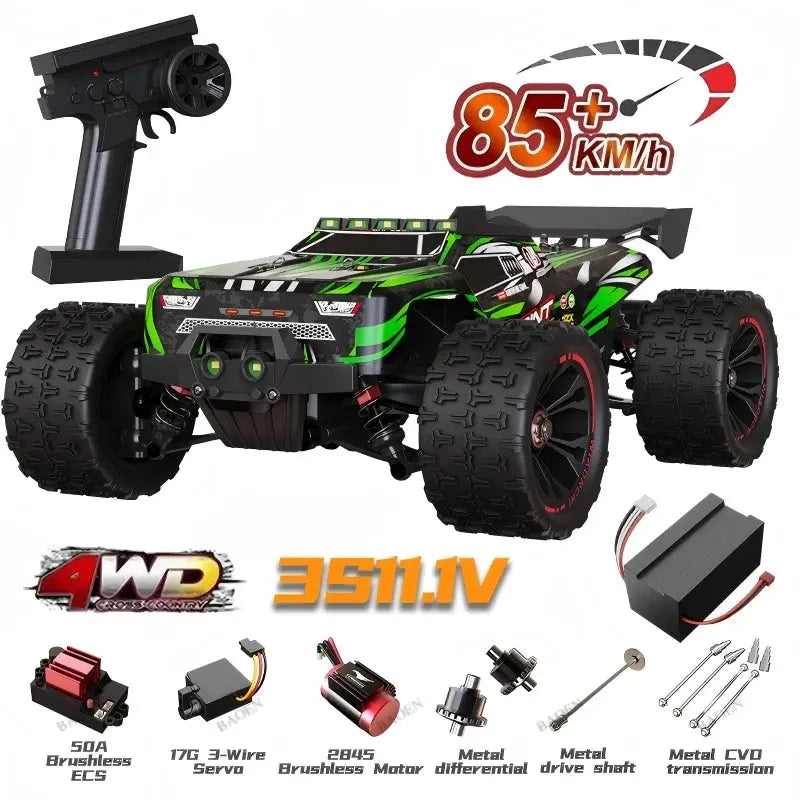SCY9522PRO 1/16 Brushless 4WD RC Car - 85km/h Off-Road Drift Racer Random Recon