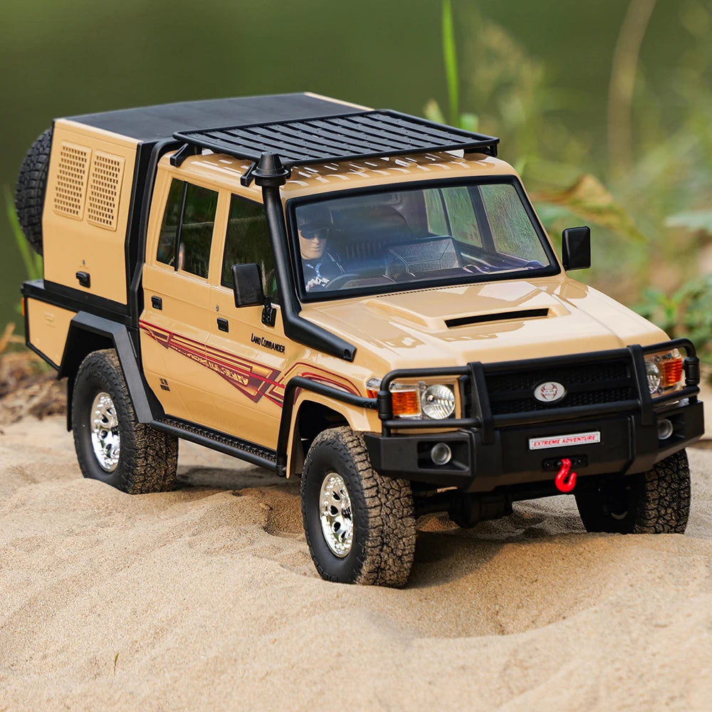 RuiTai RGT EX86160 1:10 Scale LC79 Commander Remote-Controlled Electric Climbing Simulation Off-Road RC Model Car (No Battery)
