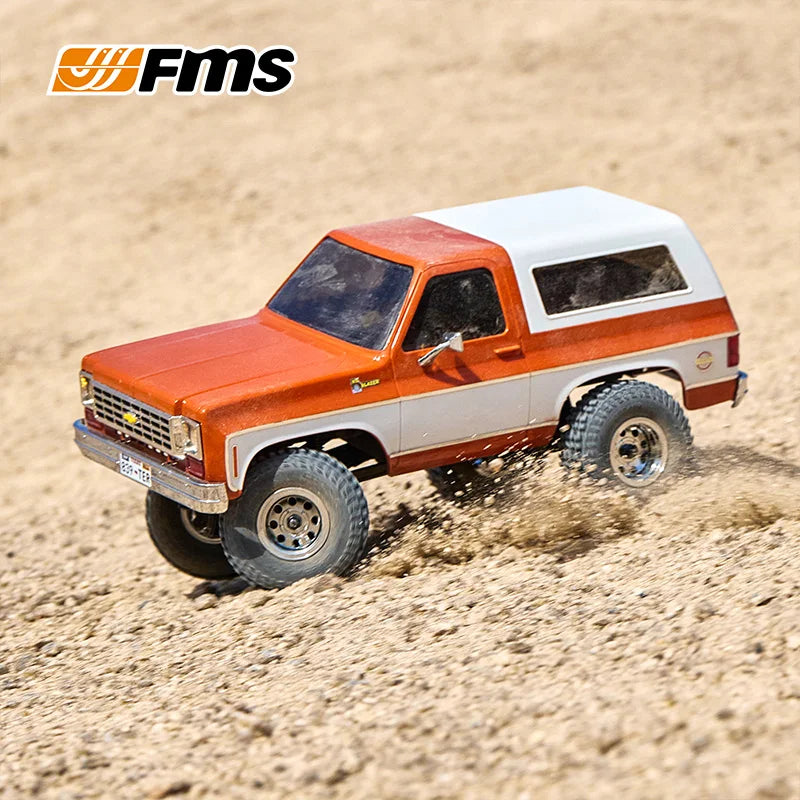 FMS Model FCX24 K5 Pickup RC Remote Control Vehicle 1/24 Small-Scale Remote Control Cross-Country Mountaineering Vehicle