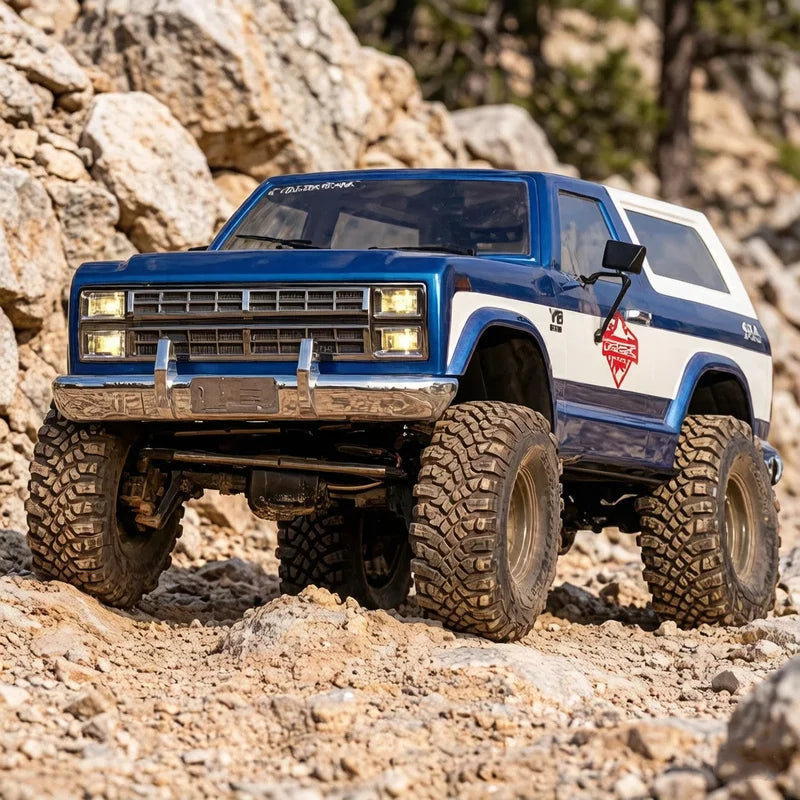 Hot 1/10 CROSSRC AT4 PRO 4WD RC EMO Professional Crawler Car Remote Control Off-road Two-Speed Climbing Vehicle Toy Model Gifts