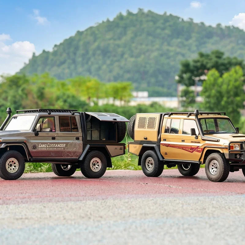 Hot RGT EX86160 LC79 1/10 Commander Remote Control Simulation Off-Road RC Electric With Light Two-Speed Climbing Model Car Gifts