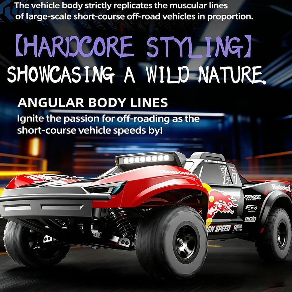 C8826 RC Cars 1:10 Scale Large Size 4WD All-Terrain Remote-Control Drift Racing Car Electric Off-Road Vehicle Professional Toys