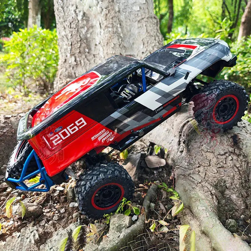 H12P Ford Bronco RC Crawler Brushless 4WD Electric Remote Control Off Road Vehicle LED Lights for Outdoor Adults Random Recon