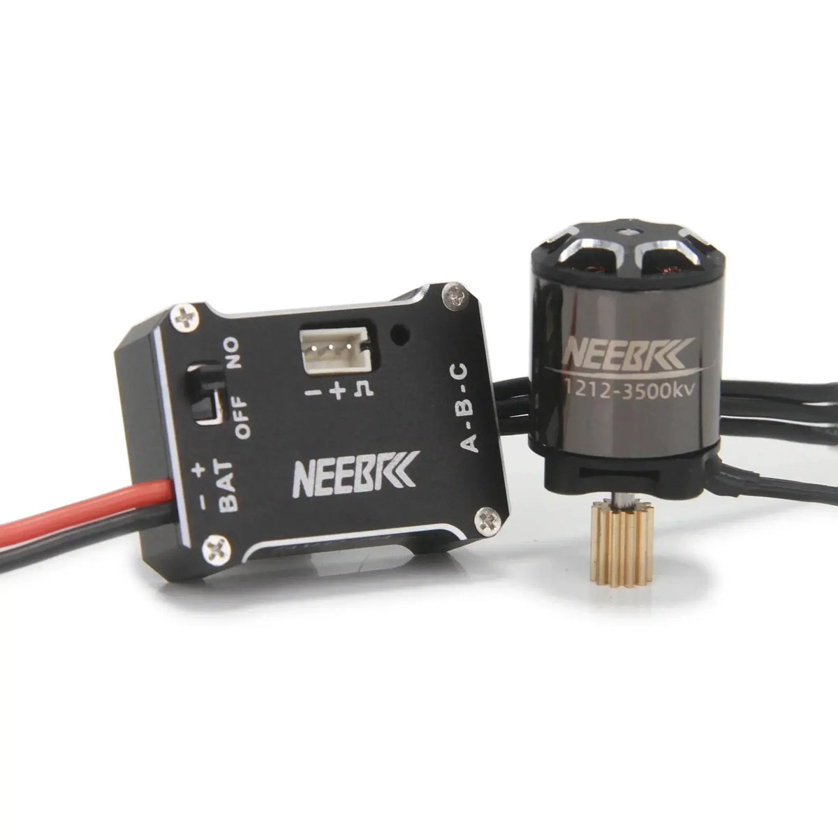NEEBRC 1212 3500KV Brushless Motor with 25A ESC for 1/18 and 1/24 RC Crawlers Random Recon