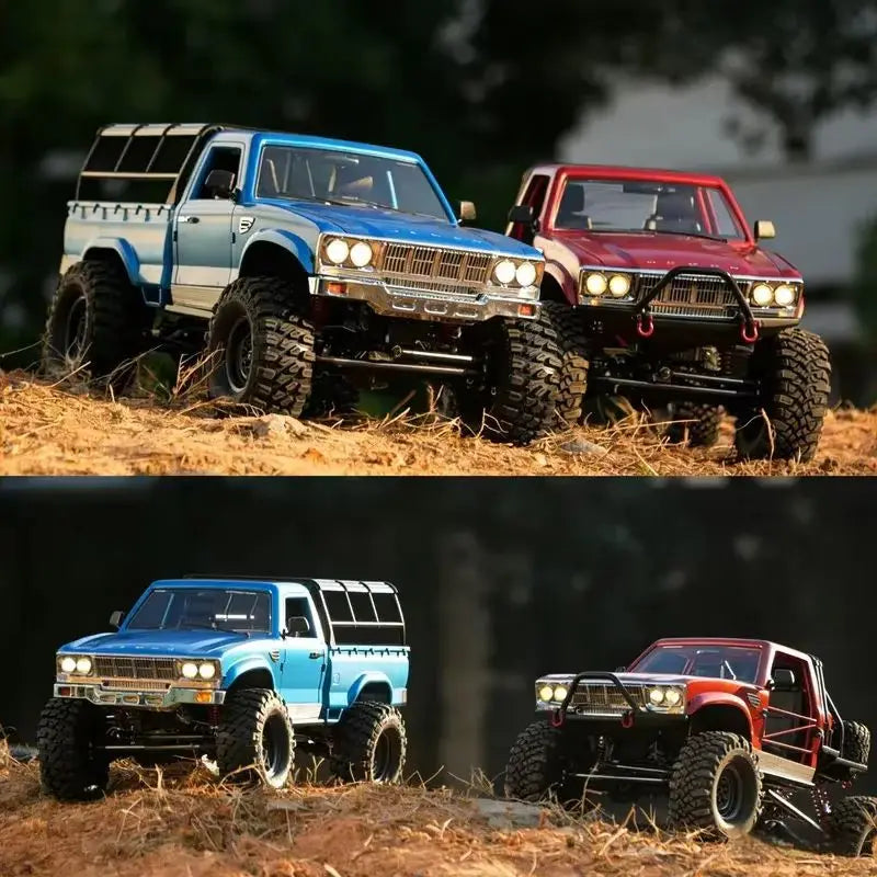 Hot 1/10 CROSSRC Remote Control Rock Crawler SG4/SP4 Half Truck 4WD Electric RC Off Road Competitive Racing Vehicle Model Gifts