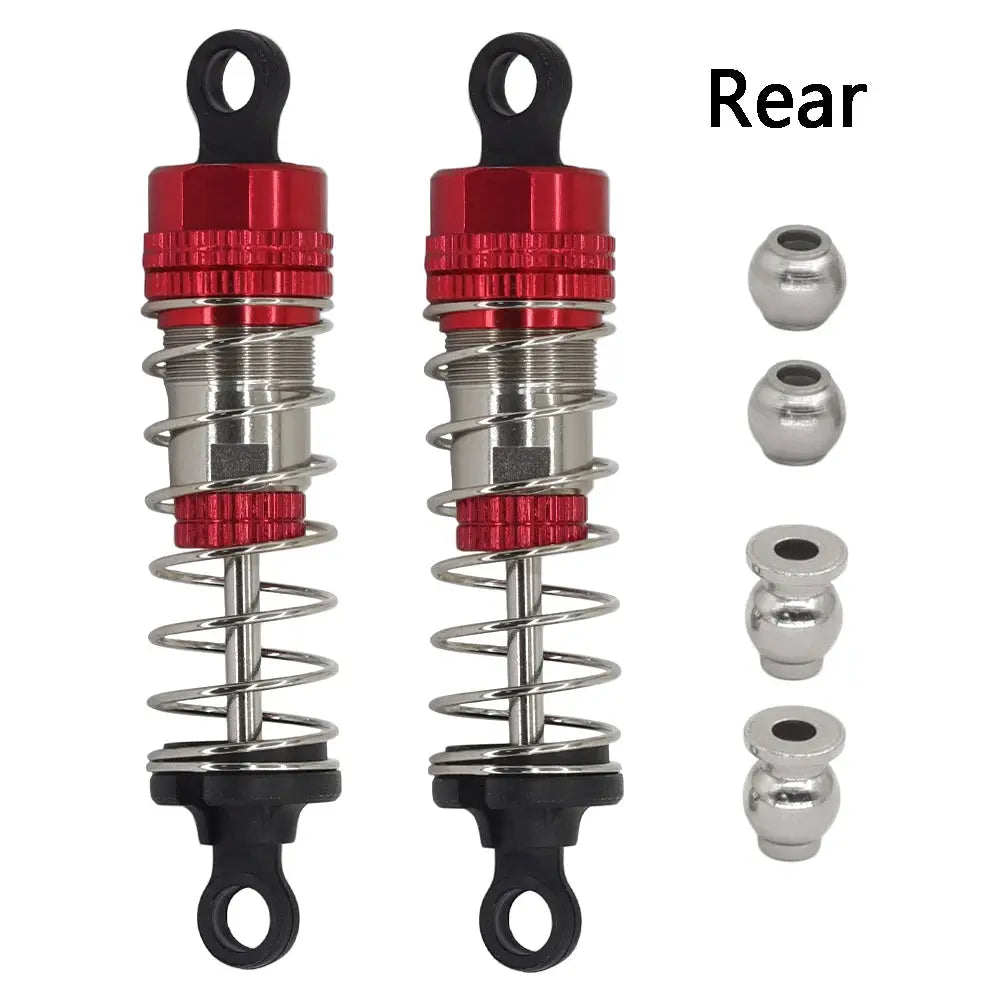 Metal Shock Absorber 74/80mm Oil Immersed for MJX Hyper Go 14210 H14BM 16208 16209 16210 H16BM RC Monster Truck Upgrade Parts Random Recon