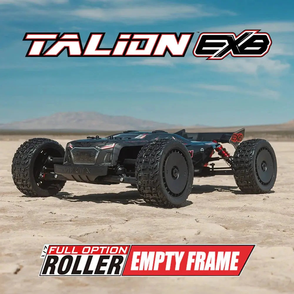 Random Recon ARRMA 1/7 TALION EXB 4WD Extreme Bash Roller Speed Truck Empty Frame RC Chassis ARA7207V6T1 - Random Recon