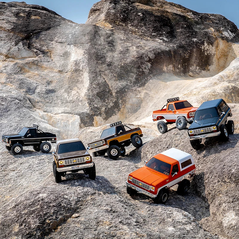 FMS Model FCX24 K5 Pickup RC Remote Control Vehicle 1/24 Small-Scale Remote Control Cross-Country Mountaineering Vehicle