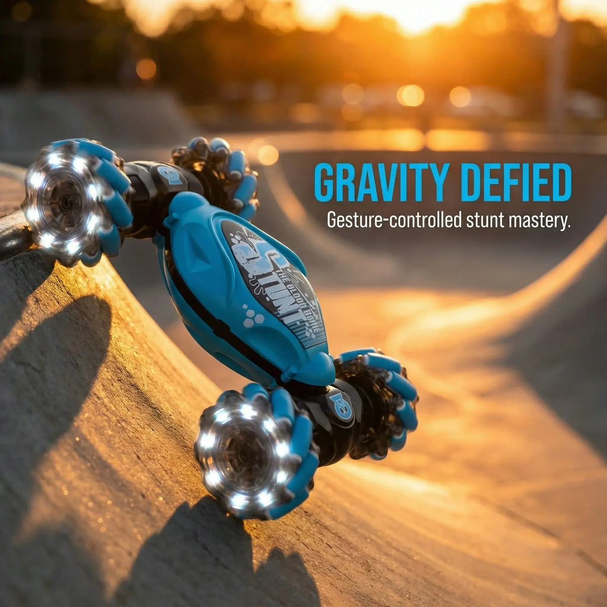 New Arrival Gesture Sensing Deformable Remote Control Car, Viral Hit Gift. 4WD Stunt Twist Off-Road Climbing RC Toy Car, Ideal Birthday & Christmas Present Random Recon